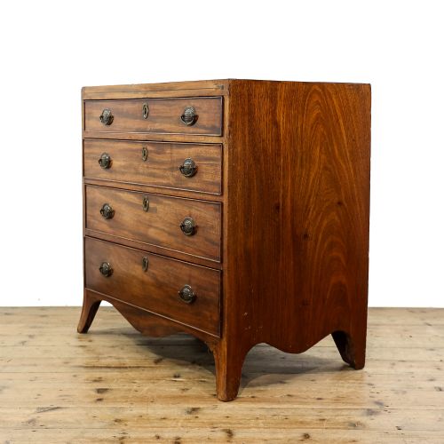 fig 1. Antique 19th Century Mahogany Chest of Drawers
