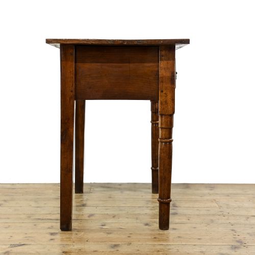 fig 1. Antique Oak Side Table 
