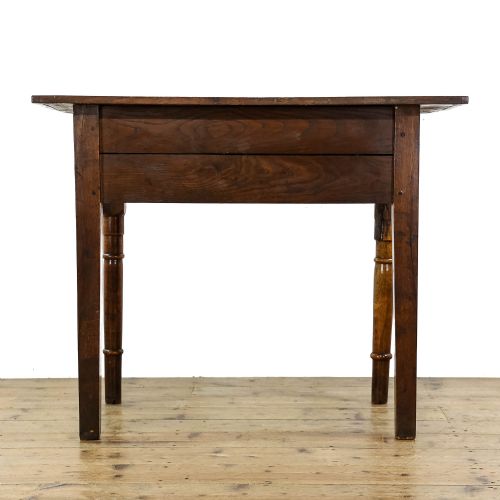 fig 2. Antique Oak Side Table 
