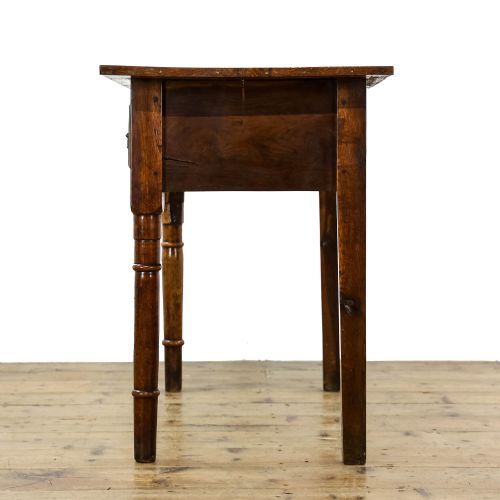 fig 3. Antique Oak Side Table 

