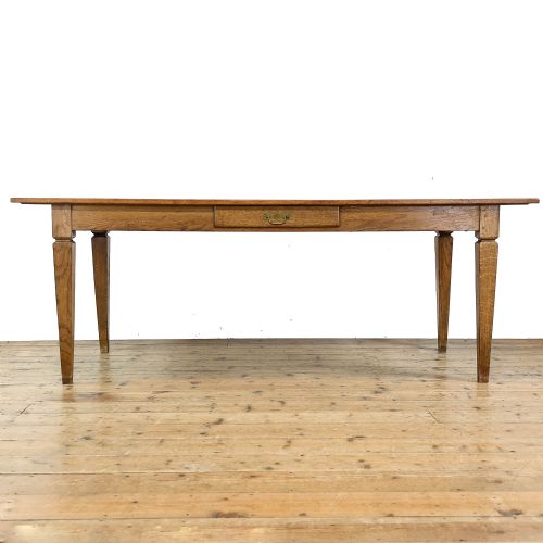 fig 1. Antique French Oak Dining Table