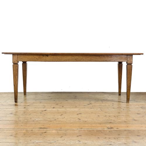 fig 3. Antique French Oak Dining Table