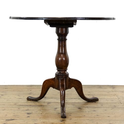 fig 2. Antique 19th Century Oak Tripod Table