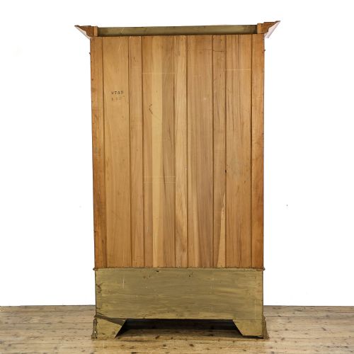 fig 2. Antique Edwardian Mirror Door Wardrobe
