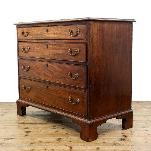 fig 1. Antique George III Mahogany Chest of Drawers