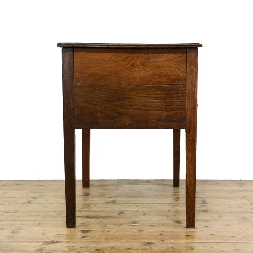 fig 1. Antique 19th Century Oak Lowboy Side Table