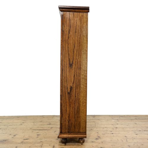 fig 3. Early 20th Century Antique Oak Glazed Cabinet
