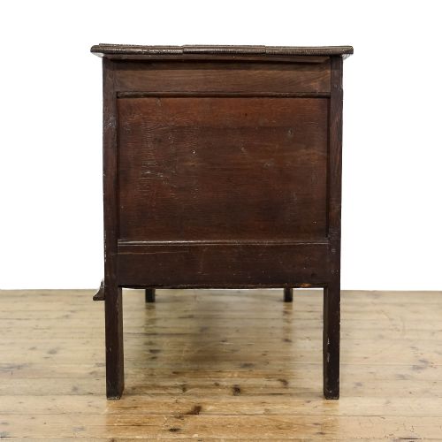 fig 3. Antique Carved Oak Coffer