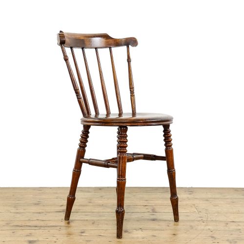 fig 2. Set of Four Antique Ash and Elm Penny Chairs