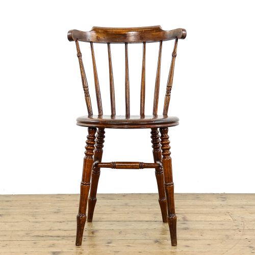 fig 3. Set of Four Antique Ash and Elm Penny Chairs