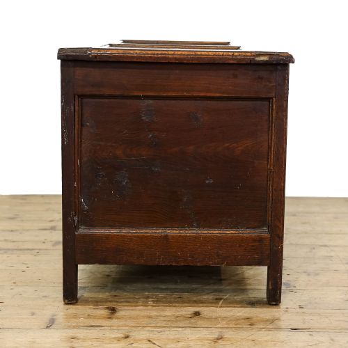 fig 2. Antique 18th Century Oak Coffer 