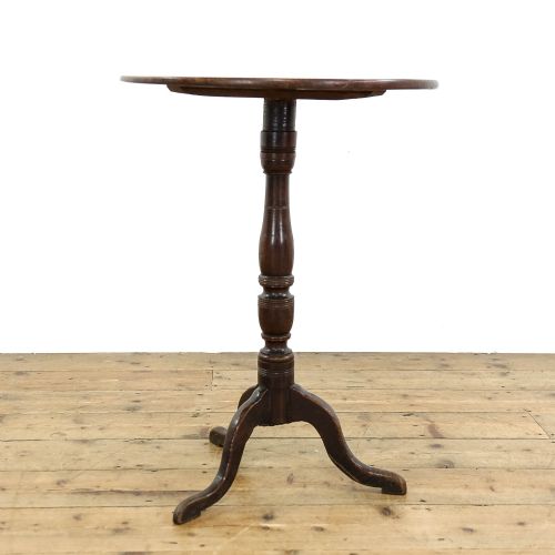 Antique 18th Century Oak Tripod Table
