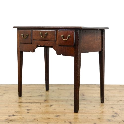 Antique 18th Century Oak Lowboy Side Table