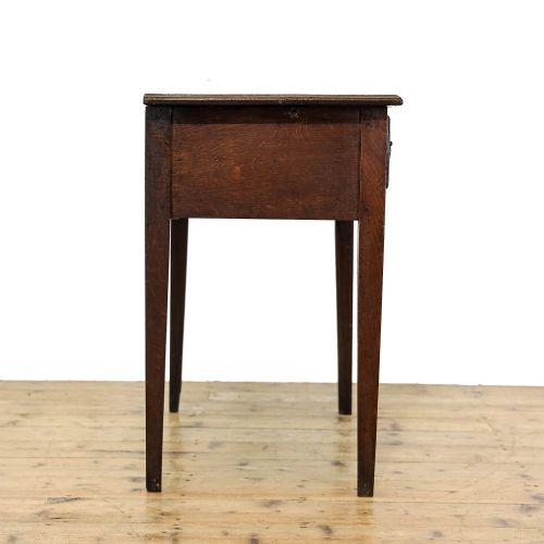 fig 2. Antique 18th Century Oak Lowboy Side Table