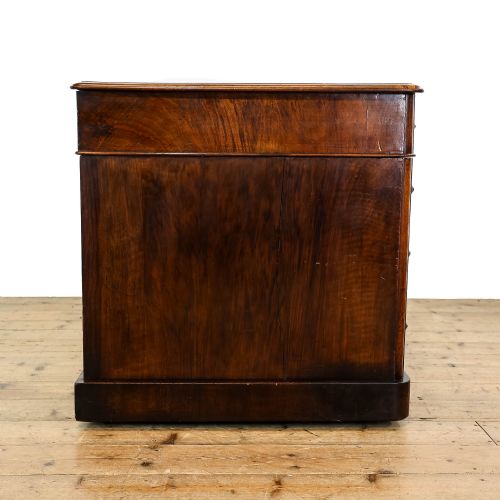 fig 2. Antique Walnut Pedestal Desk