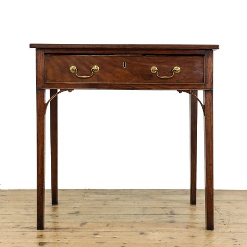Antique Georgian Oak Side Table
