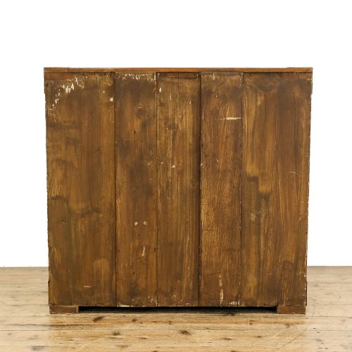 fig 2. Small Antique Campaign Pine Chest of Drawers