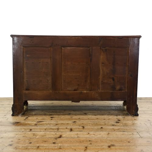 fig 3. Antique 19th Century Oak Lancashire Chest