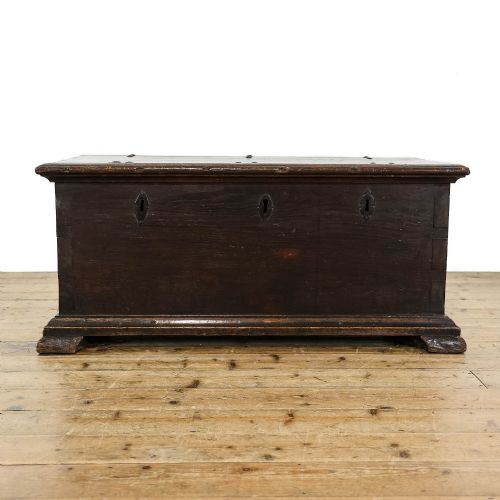 fig 1. Antique Late 17th Century Oak Chest