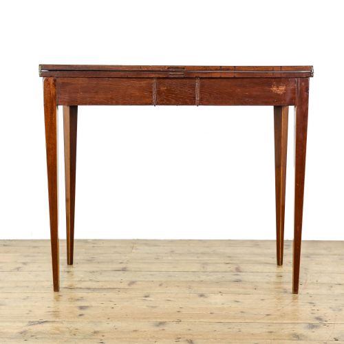 fig 3. Antique Mahogany Fold Over Table