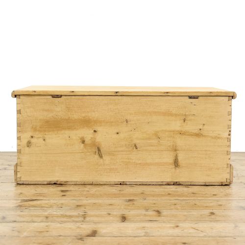 fig 3. Antique 19th Century Pine Trunk