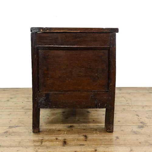 fig 2. Antique 17th Century Oak Coffer