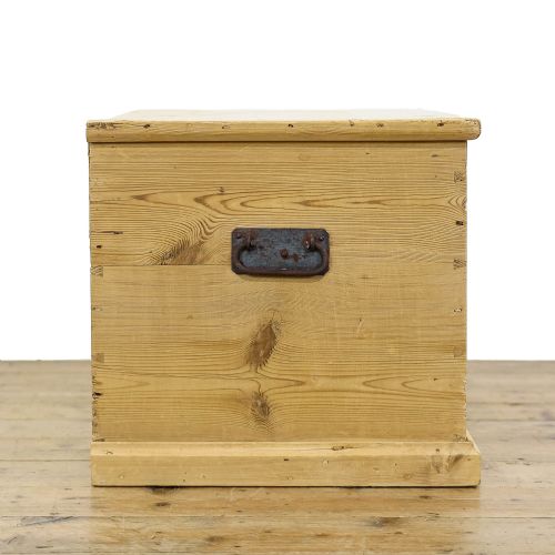 fig 2. Antique Victorian Pine Trunk