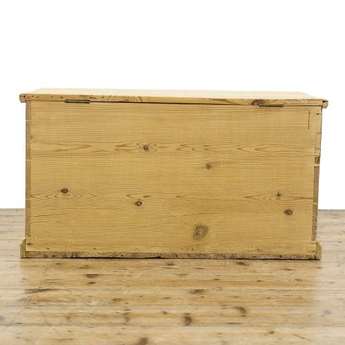 fig 3. Antique Victorian Pine Trunk