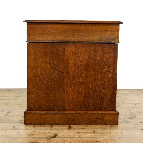fig 2. Antique Edwardian Twin Pedestal Desk