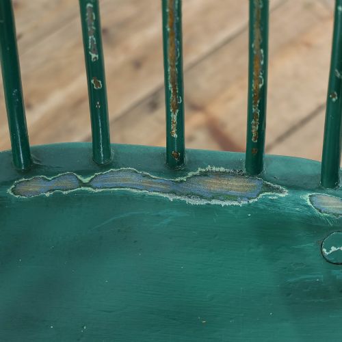 ANTIQUE GEORGIAN WINDSOR ELBOW ARMCHAIR - ADDITIONAL PHOTO 8