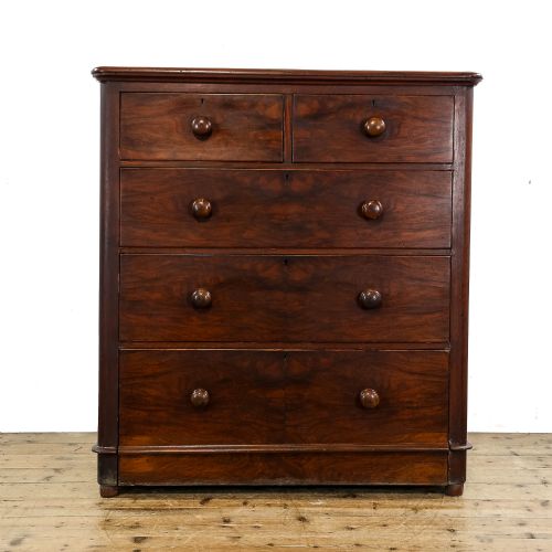 Antique Victorian Mahogany Chest of Drawers
