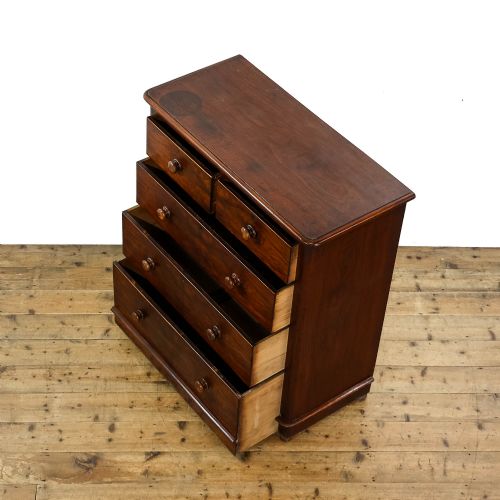 fig 3. Antique Victorian Mahogany Chest of Drawers