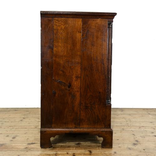 fig 1. Antique George III Oak Chest of Drawers