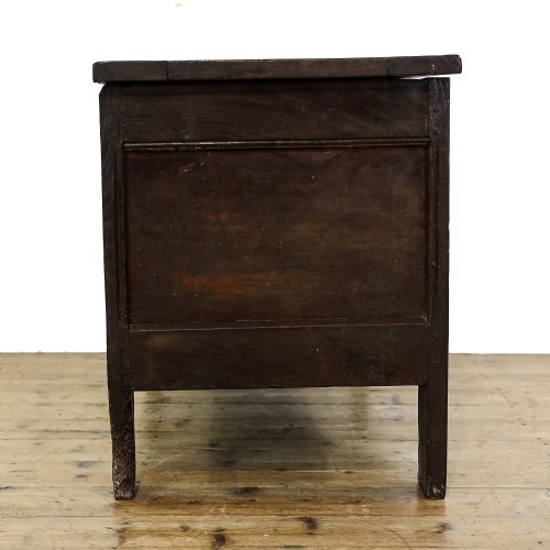 fig 1. Antique 18th Century Oak Coffer