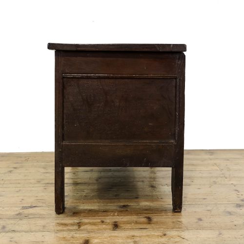 fig 3. Antique 18th Century Oak Coffer