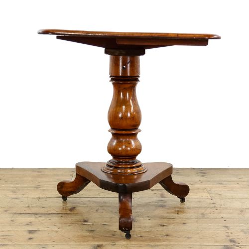 ANTIQUE VICTORIAN MAHOGANY SIDE TABLE - ADDITIONAL PHOTO 1