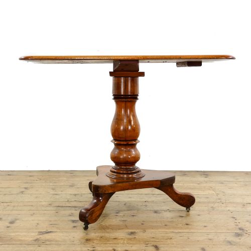 ANTIQUE VICTORIAN MAHOGANY SIDE TABLE - ADDITIONAL PHOTO 2