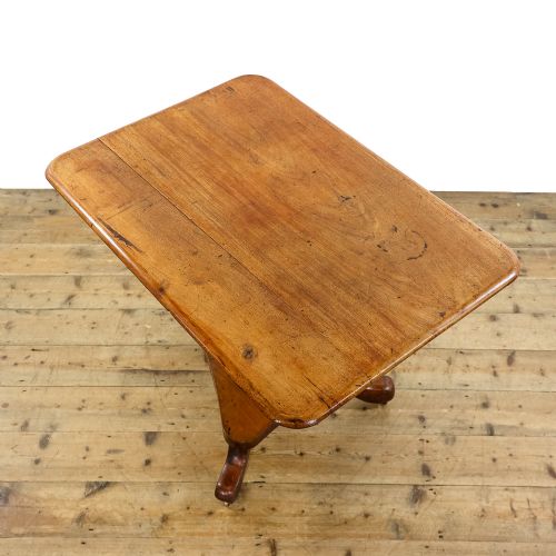 ANTIQUE VICTORIAN MAHOGANY SIDE TABLE - ADDITIONAL PHOTO 5