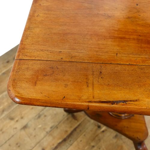 ANTIQUE VICTORIAN MAHOGANY SIDE TABLE - ADDITIONAL PHOTO 6