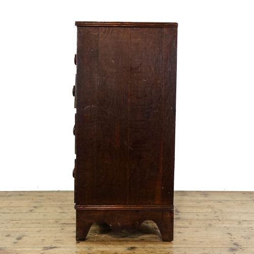 fig 3. Antique 19th Century Country Oak Chest of Drawers