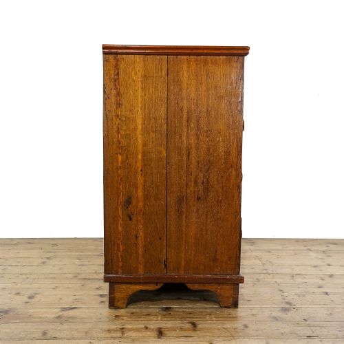 fig 1. Antique 19th Century Oak Chest of Drawers
