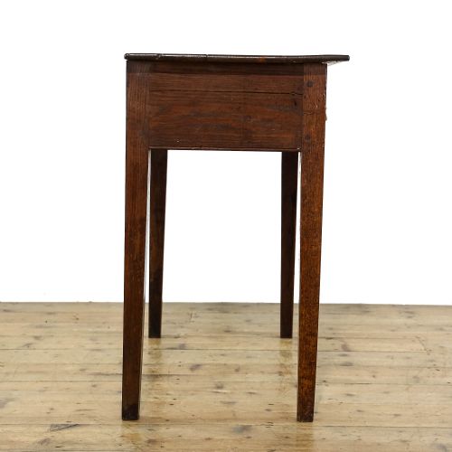 fig 1. Antique Oak Lowboy Side Table