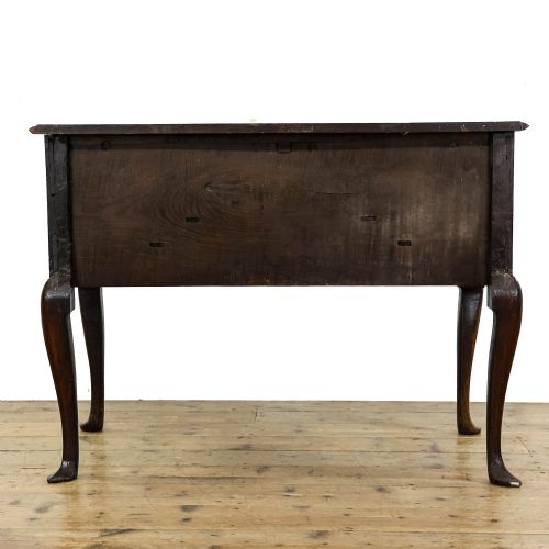 ANTIQUE GEORGIAN OAK LOWBOY SIDE TABLE - ADDITIONAL PHOTO 1