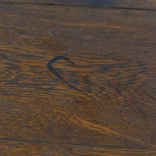 ANTIQUE GEORGIAN OAK LOWBOY SIDE TABLE - ADDITIONAL PHOTO 7