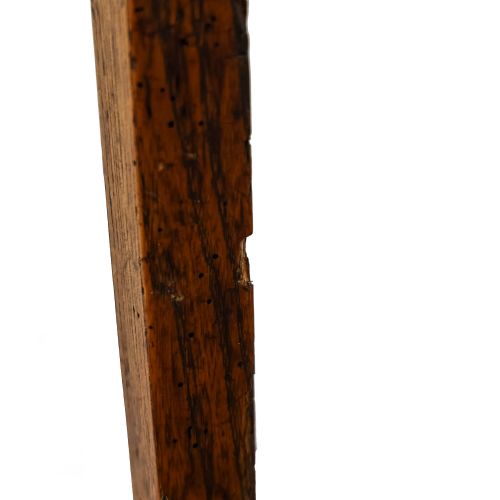 ANTIQUE 19TH CENTURY OAK AND ELM SIDE TABLE - ADDITIONAL PHOTO 11