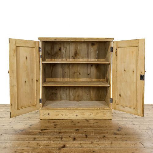 fig 2. Antique Victorian Pine Cupboard