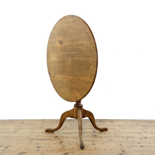 Antique Mahogany Tilt Top Table
