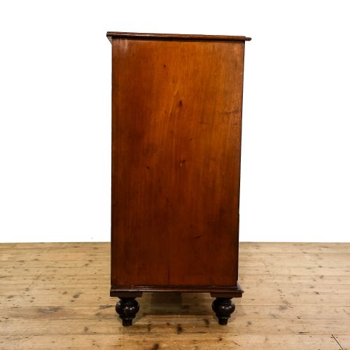 fig 1. Large Antique Mahogany Chest of Drawers
