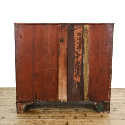 fig 2. Antique 19th Century Mahogany Bow Front Chest of Drawers