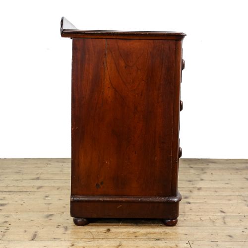 ANTIQUE VICTORIAN MAHOGANY CHEST OF DRAWERS - ADDITIONAL PHOTO 2